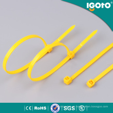 Laços de cabo de nylon plásticos / etiqueta do cabo